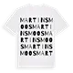 Martinsmoos ordlek t-shirt