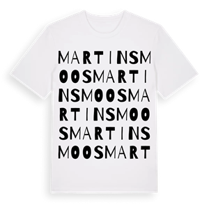 Martinsmoos ordlek t-shirt – ekologisk bomull t-shirt från Pinshirt