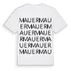 Mauer ordlek t-shirt