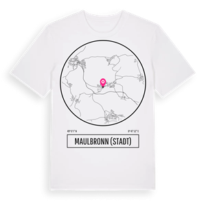 Maulbronn (Stadt) t-shirt – ekologisk bomull t-shirt från Pinshirt