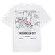 Möhringen-Ost karta t-shirt