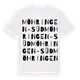 Möhringen-Süd ordlek t-shirt