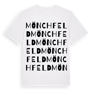 Mönchfeld ordlek t-shirt – ekologisk bomull t-shirt från Pinshirt