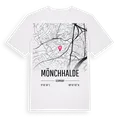 Mönchhalde karta t-shirt