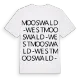 Mooswald-West ordlek t-shirt
