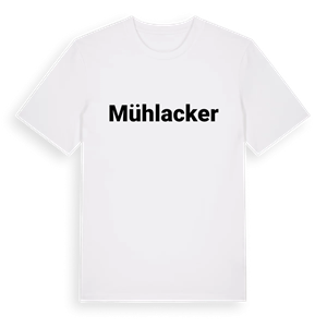 Mühlacker fetstil t-shirt – ekologisk bomull t-shirt från Pinshirt