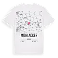 Mühlacker karta t-shirt