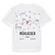 Mühlacker karta t-shirt