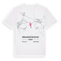 Mühlhausen an der Enz karta t-shirt