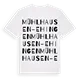 Mühlhausen-Ehingen ordlek t-shirt