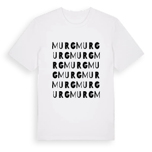 Murg ordlek t-shirt – ekologisk bomull t-shirt från Pinshirt