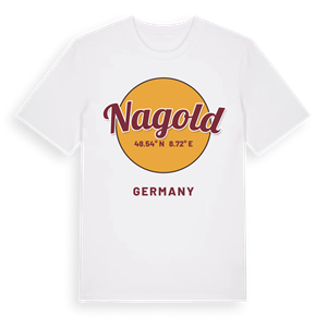 Nagold cirkel t-shirt – ekologisk bomull t-shirt från Pinshirt