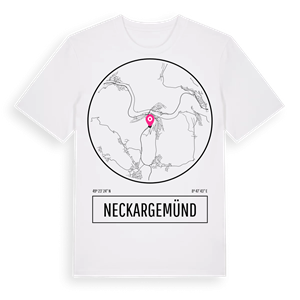 Neckargemünd t-shirt – ekologisk bomull t-shirt från Pinshirt