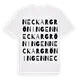 Neckargröningen ordlek t-shirt