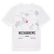 Neckarrems karta t-shirt