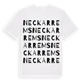 Neckarrems ordlek t-shirt