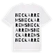 Neckarrems ordlek t-shirt