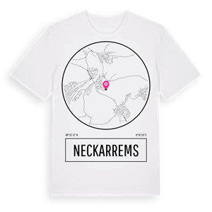 Neckarrems t-shirt – ekologisk bomull t-shirt från Pinshirt