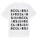 Neckarsulm ordlek t-shirt
