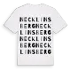 Necklinsberg ordlek t-shirt