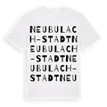 Neubulach-Stadt ordlek t-shirt