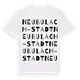 Neubulach-Stadt ordlek t-shirt