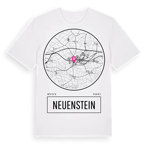 Neuenstein t-shirt – ekologisk bomull t-shirt från Pinshirt