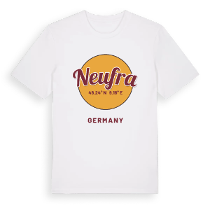 Neufra cirkel t-shirt – ekologisk bomull t-shirt från Pinshirt