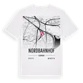 Nordbahnhof karta t-shirt