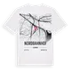 Nordbahnhof karta t-shirt