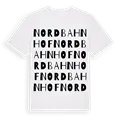 Nordbahnhof ordlek t-shirt