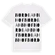 Nordbahnhof ordlek t-shirt