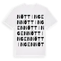 Nöttingen ordlek t-shirt