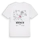 Nürtingen karta t-shirt