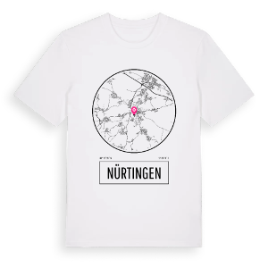 Nürtingen t-shirt – ekologisk bomull t-shirt från Pinshirt