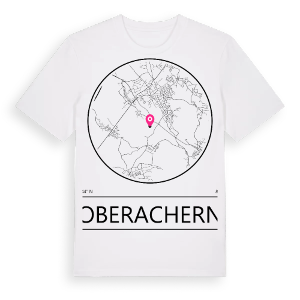 Oberachern t-shirt – ekologisk bomull t-shirt från Pinshirt