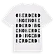 Oberderdingen ordlek t-shirt