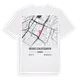 Oberer Schlossgarten karta t-shirt