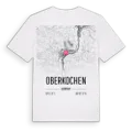 Oberkochen karta t-shirt