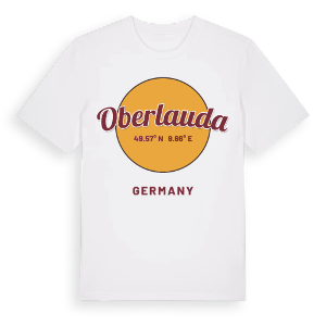 Oberlauda cirkel t-shirt – ekologisk bomull t-shirt från Pinshirt