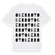 Oberrot ordlek t-shirt