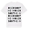 Obersontheim ordlek t-shirt