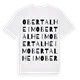 Obertalheim ordlek t-shirt