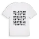 Obertsrot ordlek t-shirt