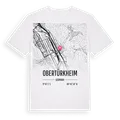 Obertürkheim karta t-shirt