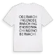 Oberwachingen ordlek t-shirt