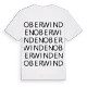 Oberwinden ordlek t-shirt