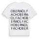 Oberwolfach ordlek t-shirt
