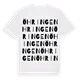 Öhringen ordlek t-shirt