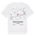 Orsingen-Nenzingen karta t-shirt